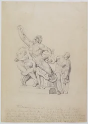 Copie du Laocoon pour la Cyclopédie de Rees, 1815